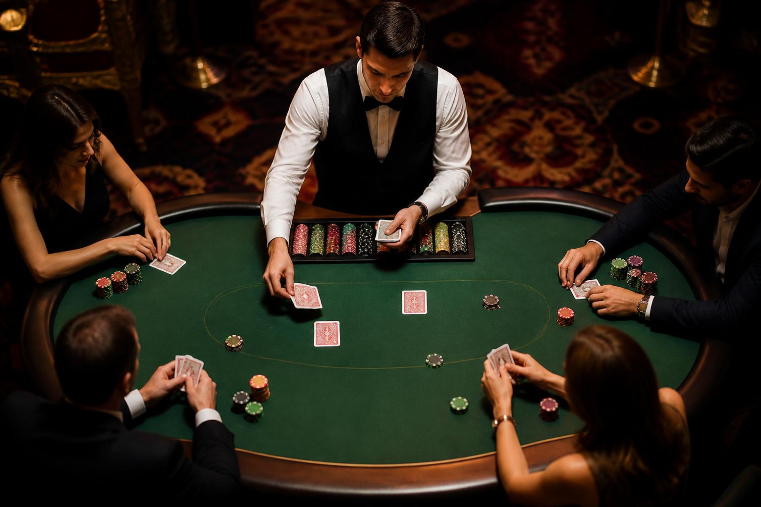 découvrez les techniques des professionnels pour distribuer au poker efficacement et assurer une donne fluide. suivez notre guide complet pour maîtriser l'art de la distribution au poker.