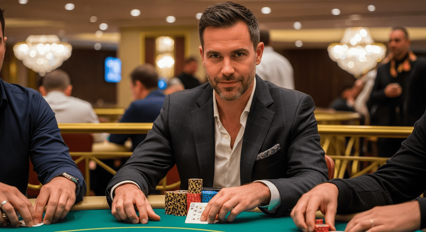joueur de VIP poker